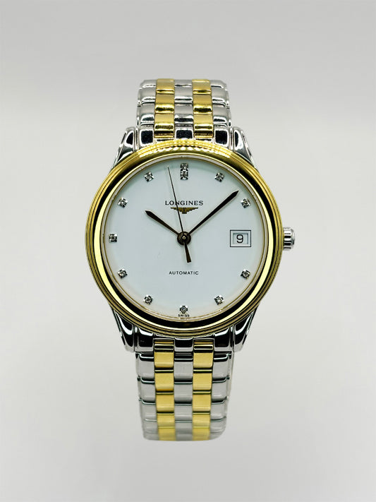 Longines Flagship Elegance Ladies Watch with Date - Diamonds
