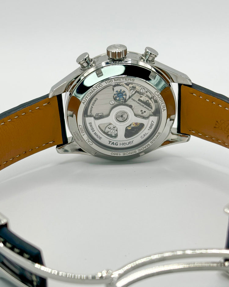 Carrera Grey Chronograph 41 mm with date