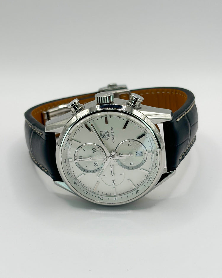 Carrera Grey Chronograph 41 mm with date