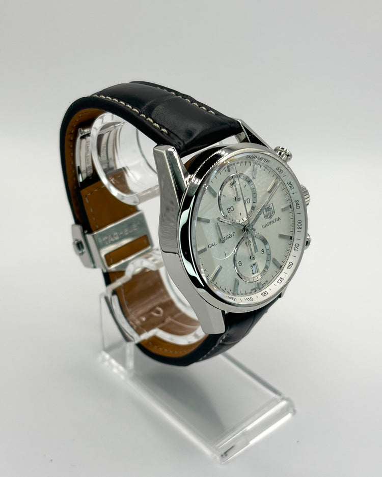 Carrera Grey Chronograph 41 mm with date