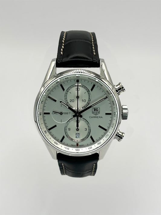 Carrera Grey Chronograph 41 mm with date