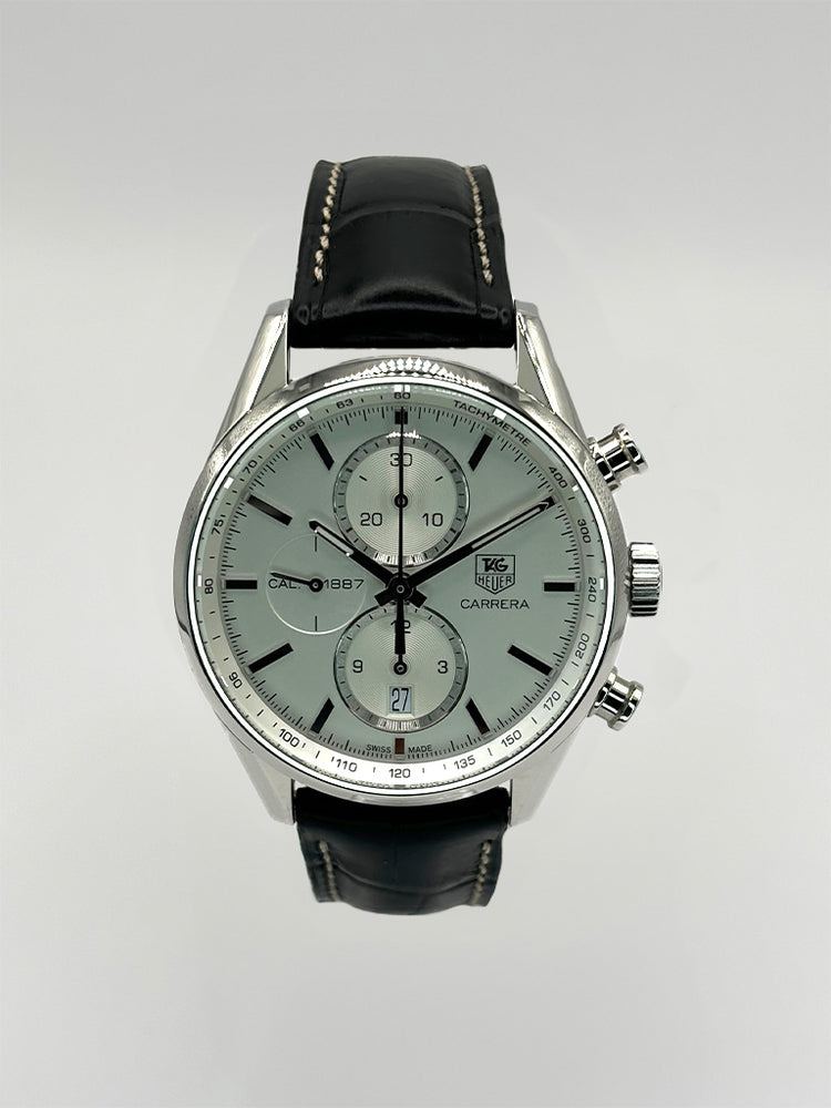 Carrera Grey Chronograph 41 mm with date