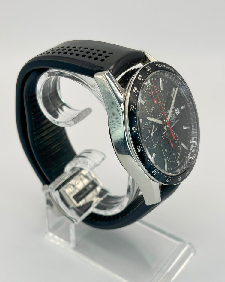 ON DEMAND Carrera Black Chronograph 41 mm with date