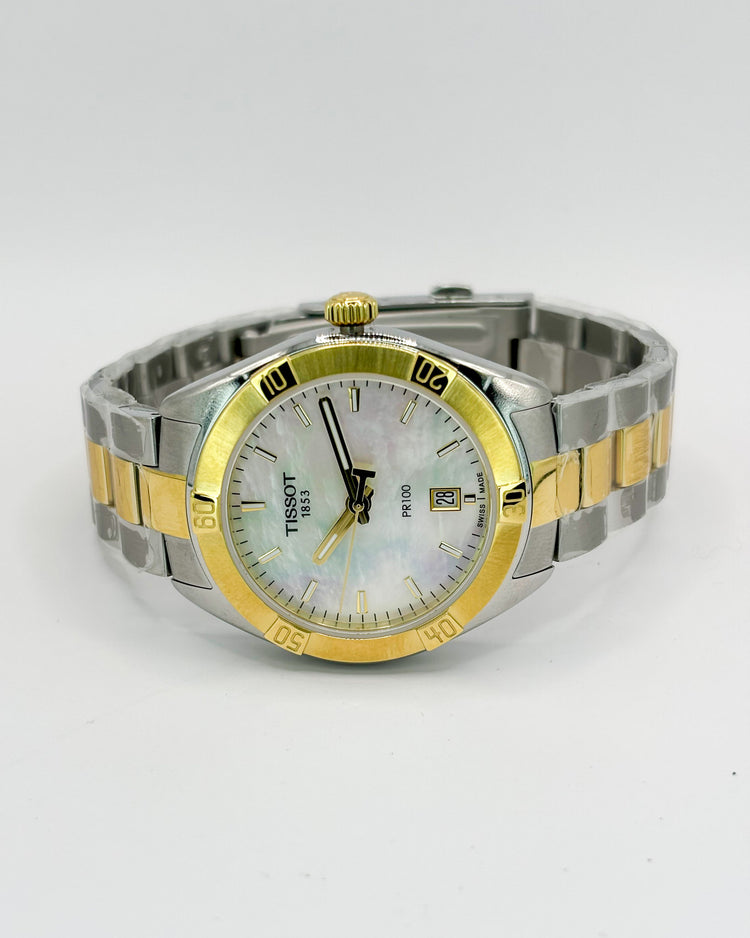Tissot PR 100 Sport Chic gold/silver