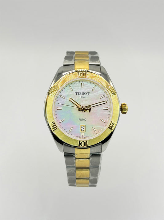 Tissot PR 100 Sport Chic gold/silver
