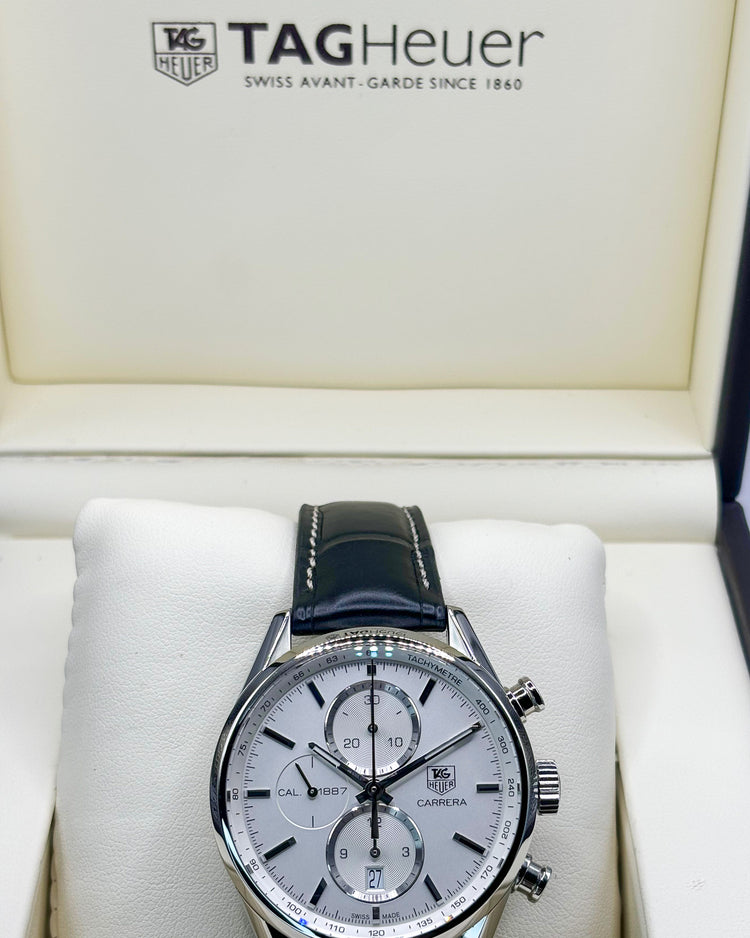 Carrera Grey Chronograph 41 mm with date