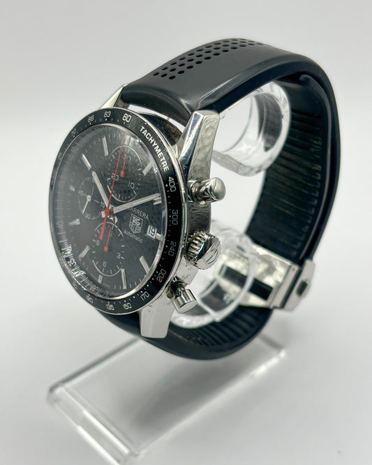 ON DEMAND Carrera Black Chronograph 41 mm with date